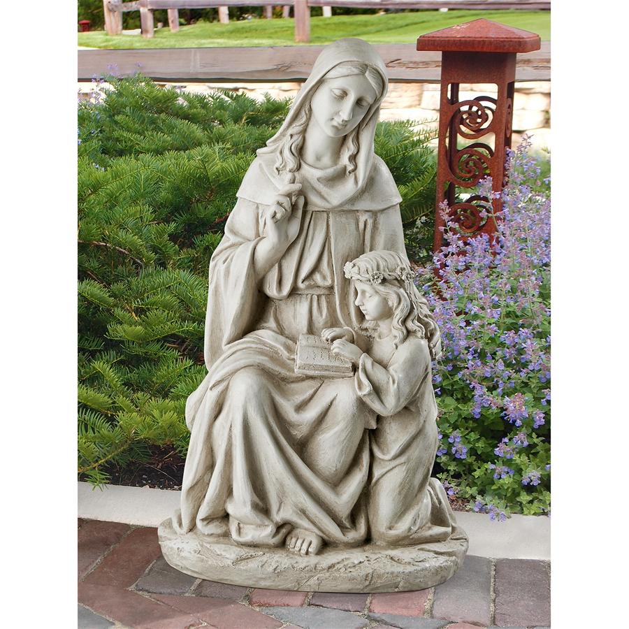 St. Anne with the Young Mary, Mother of Jesus Statue