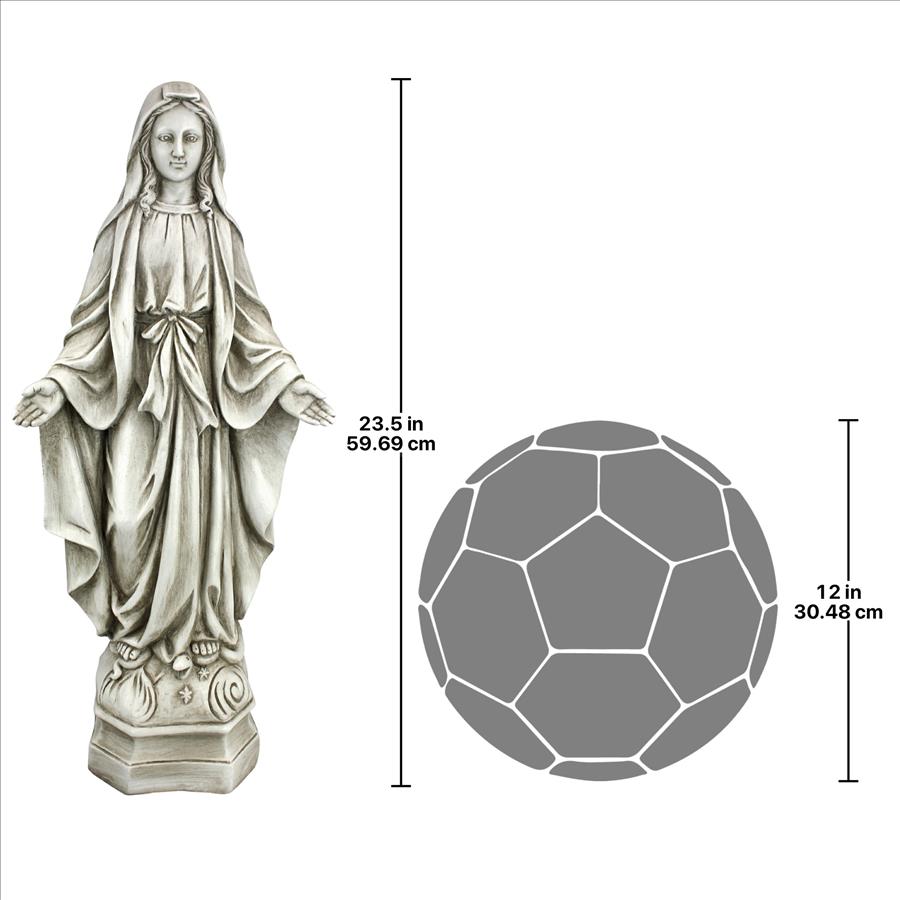 Madonna of Notre Dame Garden Statue: Large