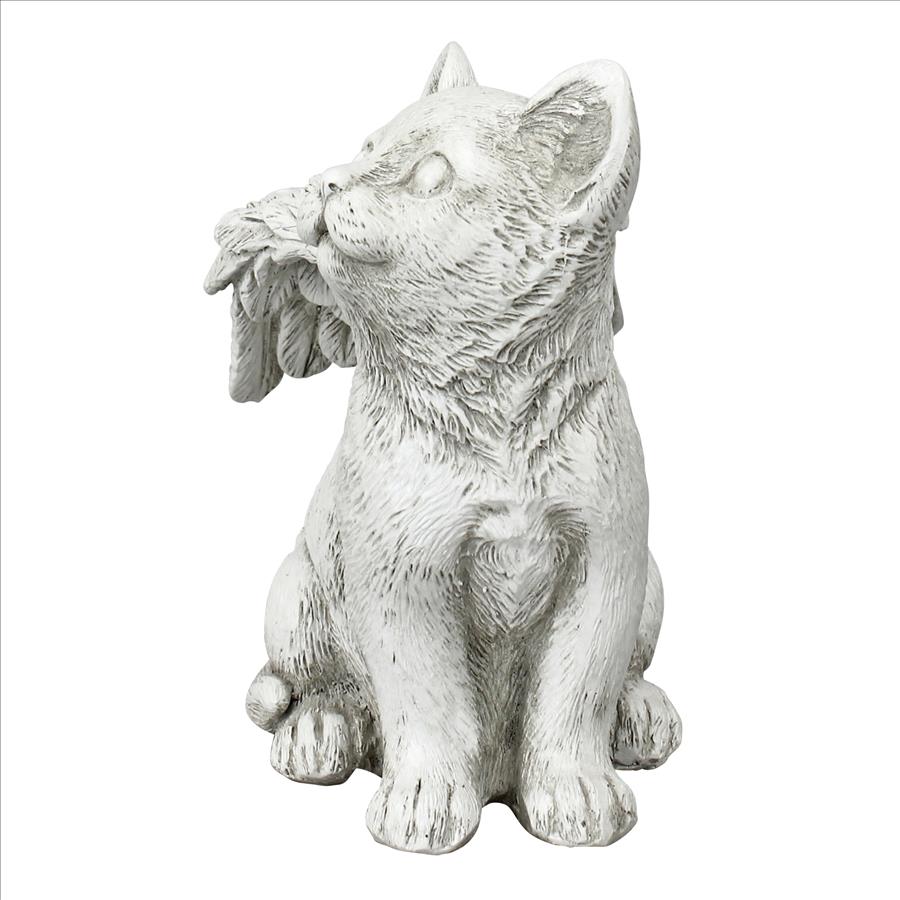 Loving Friend, Memorial Pet Cat Statue: Medium