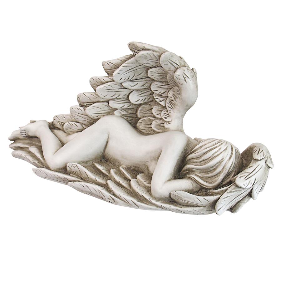 Divine Heartbreak Angel Statue: Medium by artist Evelyn Myers Hartley