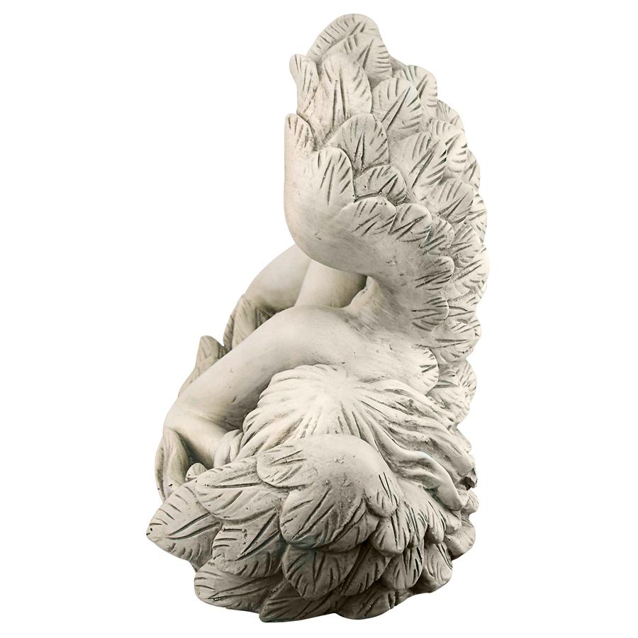 Divine Heartbreak Angel Statue: Large by artist Evelyn Myers Hartley