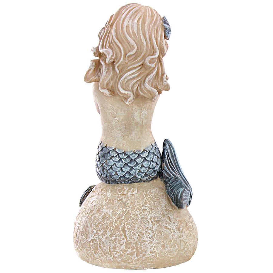 Jewels of the Deep Mermaid Girl Statue