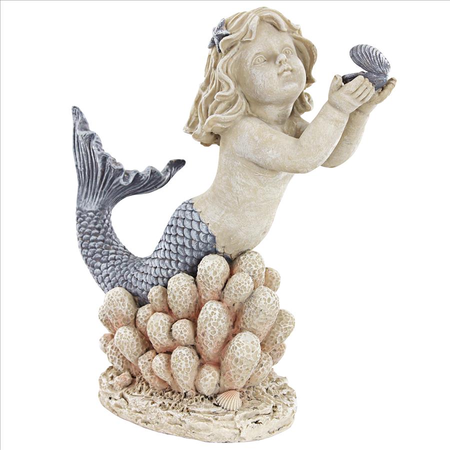 Gifts from the Sea Mermaid with Shell Statue