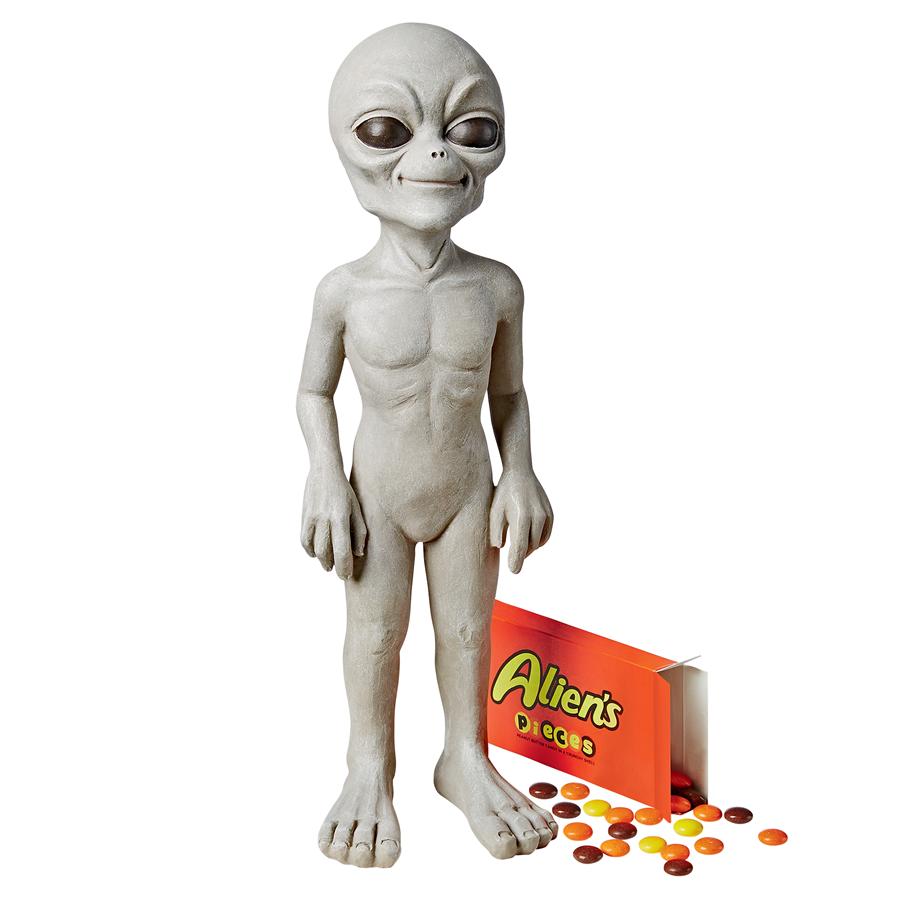 The Out-of-this-World Alien Extra Terrestrial Statue: Small
