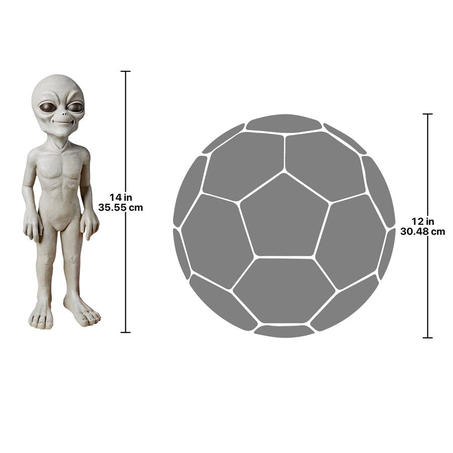 The Out-of-this-World Alien Extra Terrestrial Statue: Small