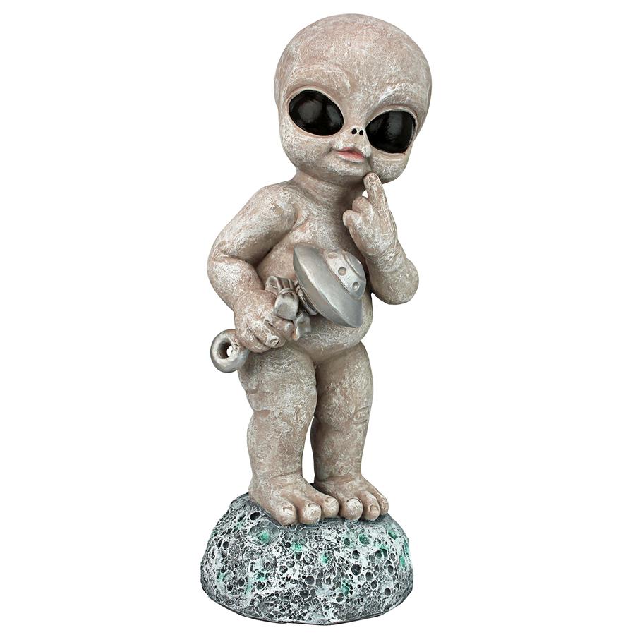 Zeta the Toddler Gray, Roswellian Baby Alien Statue