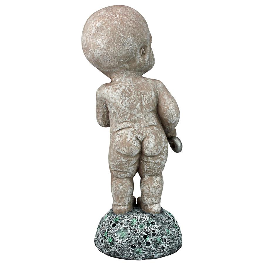 Zeta the Toddler Gray, Roswellian Baby Alien Statue