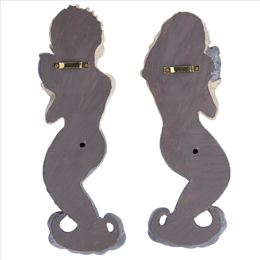 Sounds of the Sea Mermaid Wall Sculpture Set