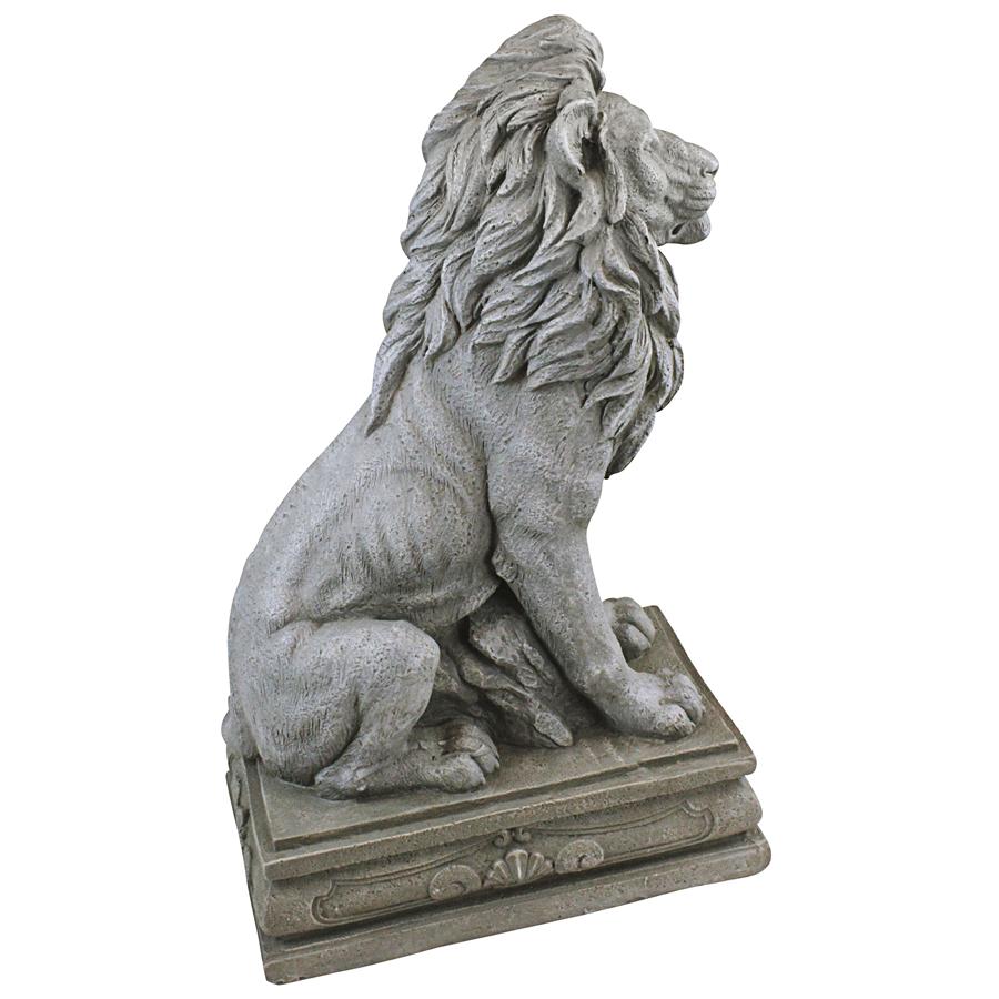 Fouquet Royal Palace Sentinel Lion Statue: Each