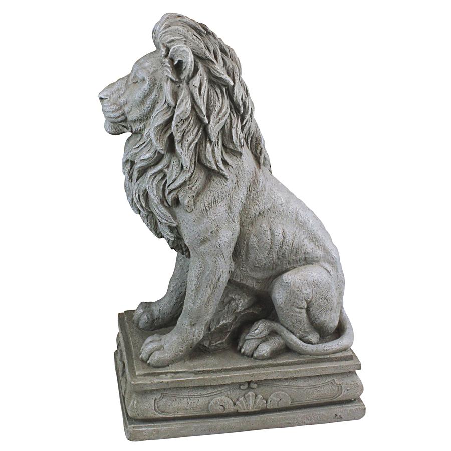 Fouquet Royal Palace Sentinel Lion Statue: Each