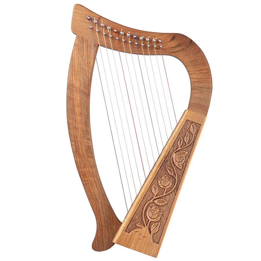 Celtic Walnut 12 String Tara Harp