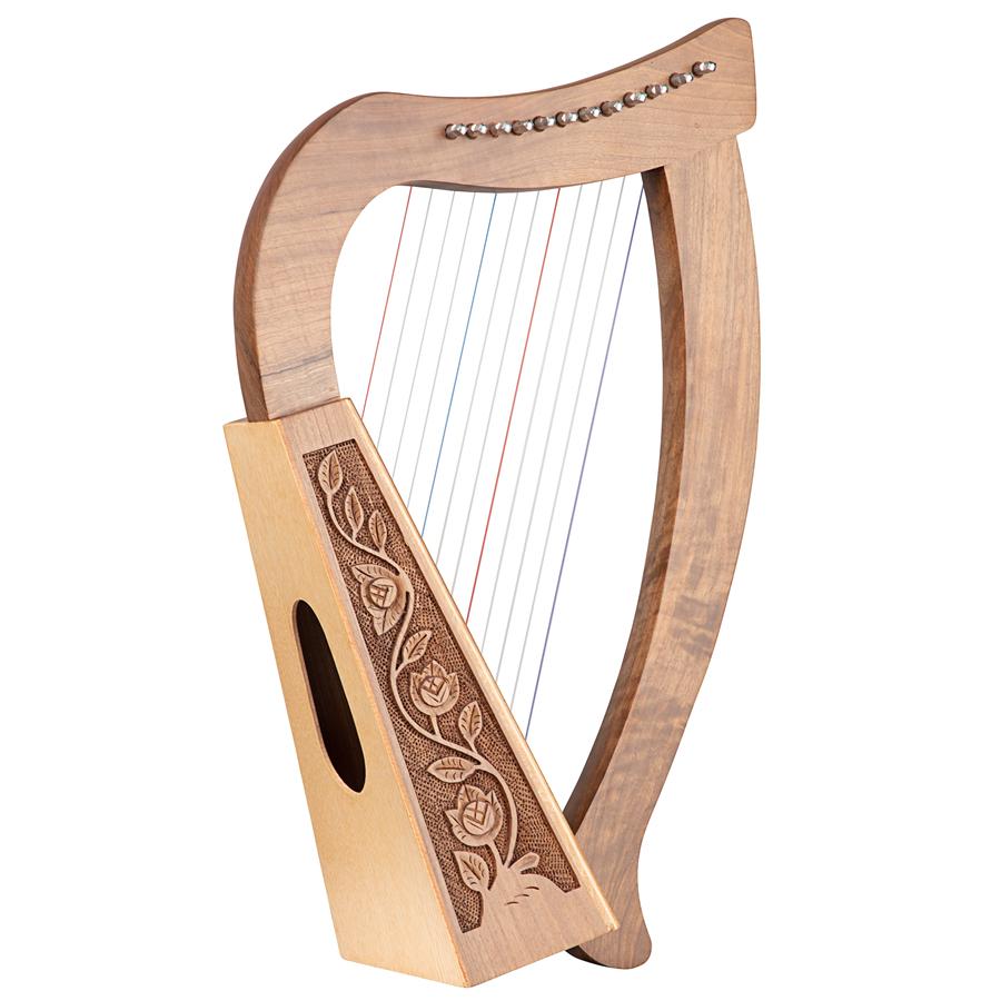 Celtic Walnut 12 String Tara Harp