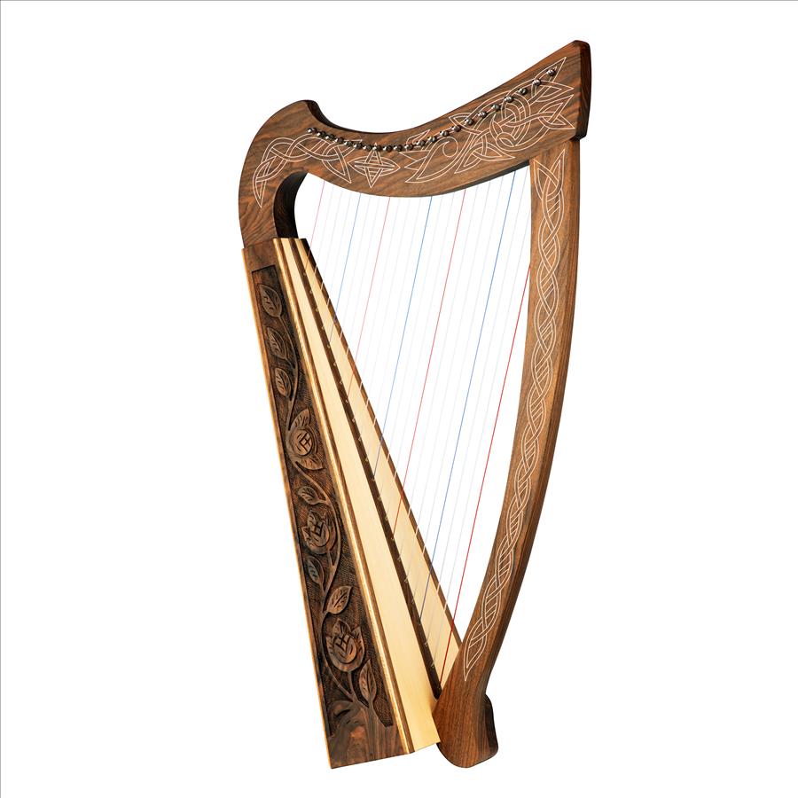 Celtic Walnut 22 String Heather Harp