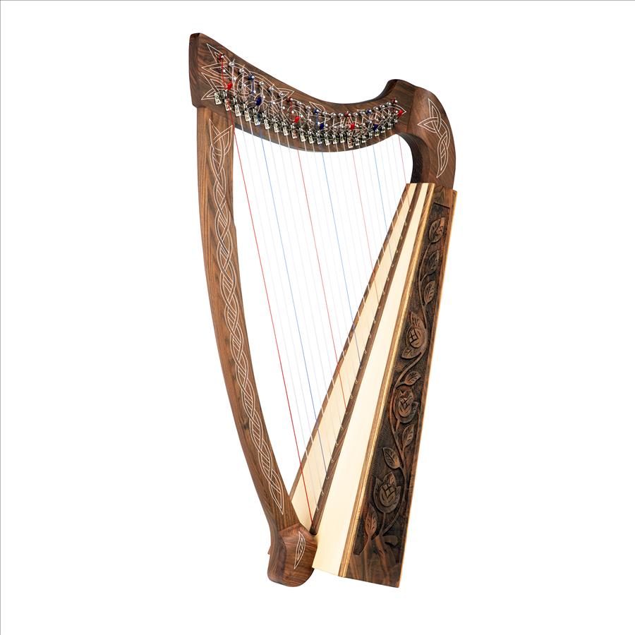 Celtic Walnut 22 String Heather Harp