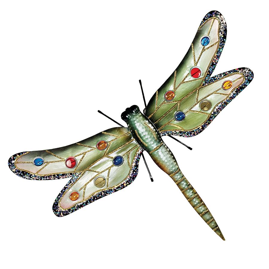 Oversized Dragonfly Metal Wall Sculpture