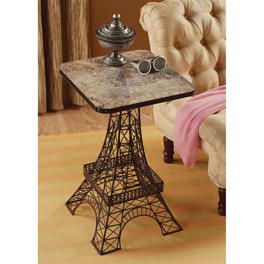 Tour Eiffel Sculptural Metal Side Table