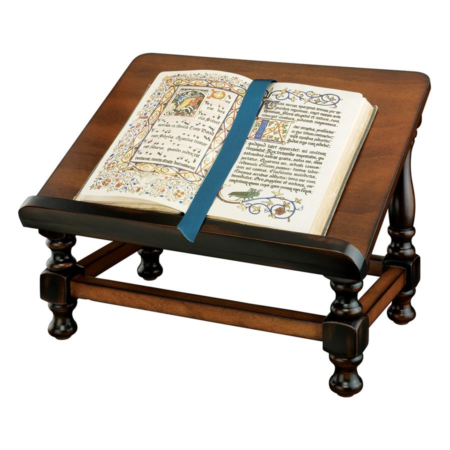 Antiquarian Wood Book or Tablet Easel