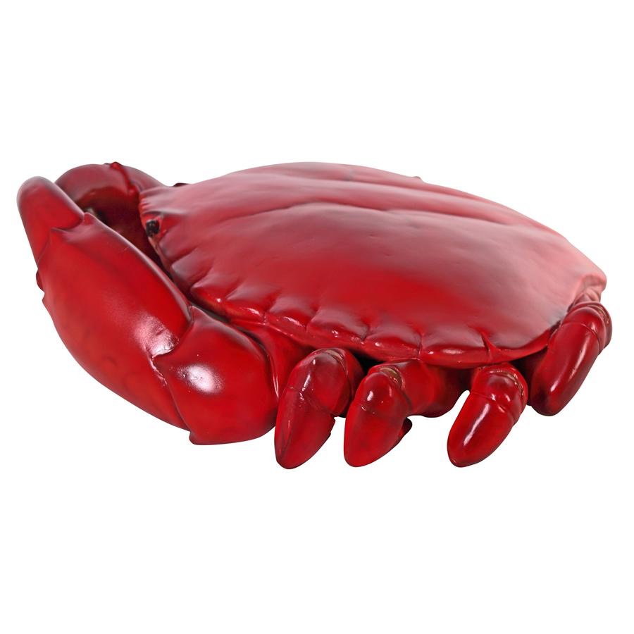 Colossal Crustacean Grand-Scale King Crab Statue