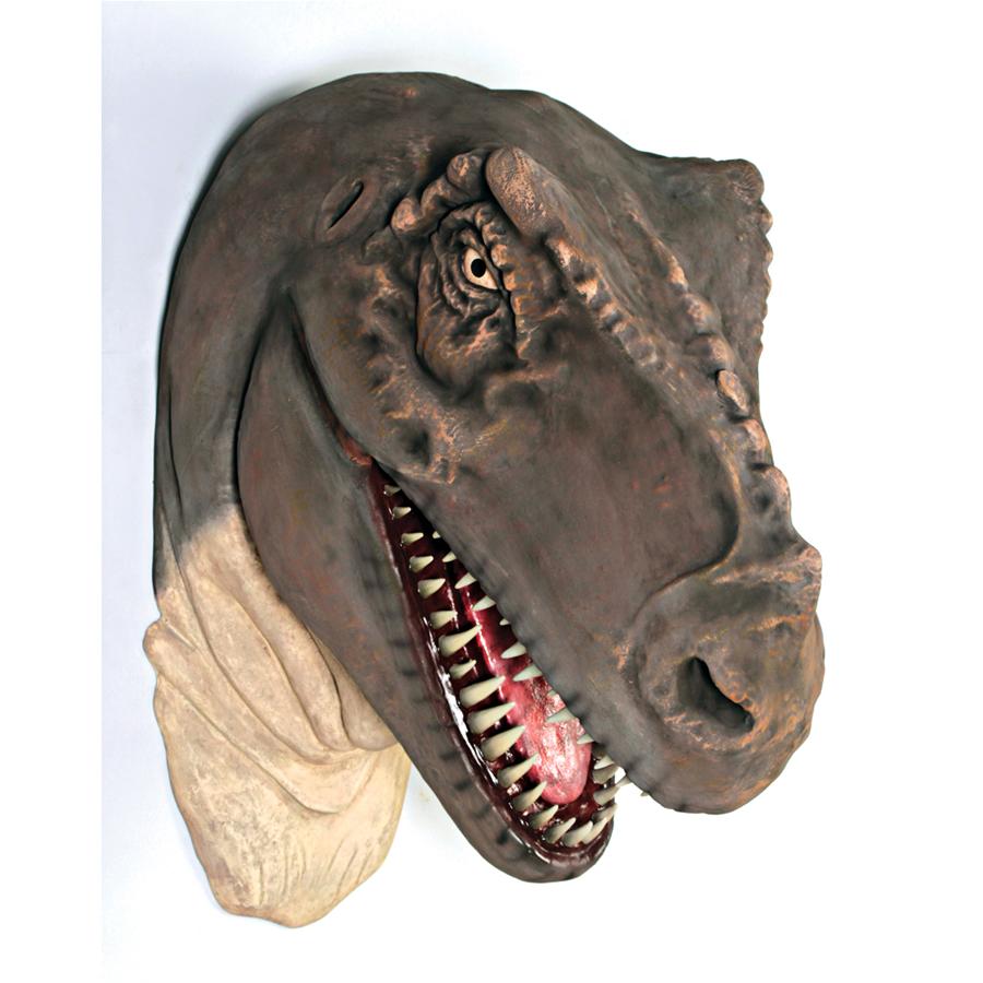 Grand-Scale Tyrannosaurus Rex Dinosaur Wall Trophy