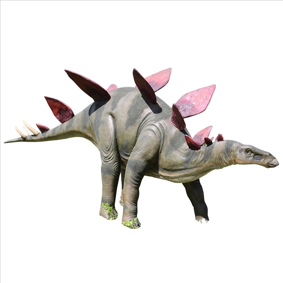 Jurassic-Sized Stegosaurus Dinosaur Statue