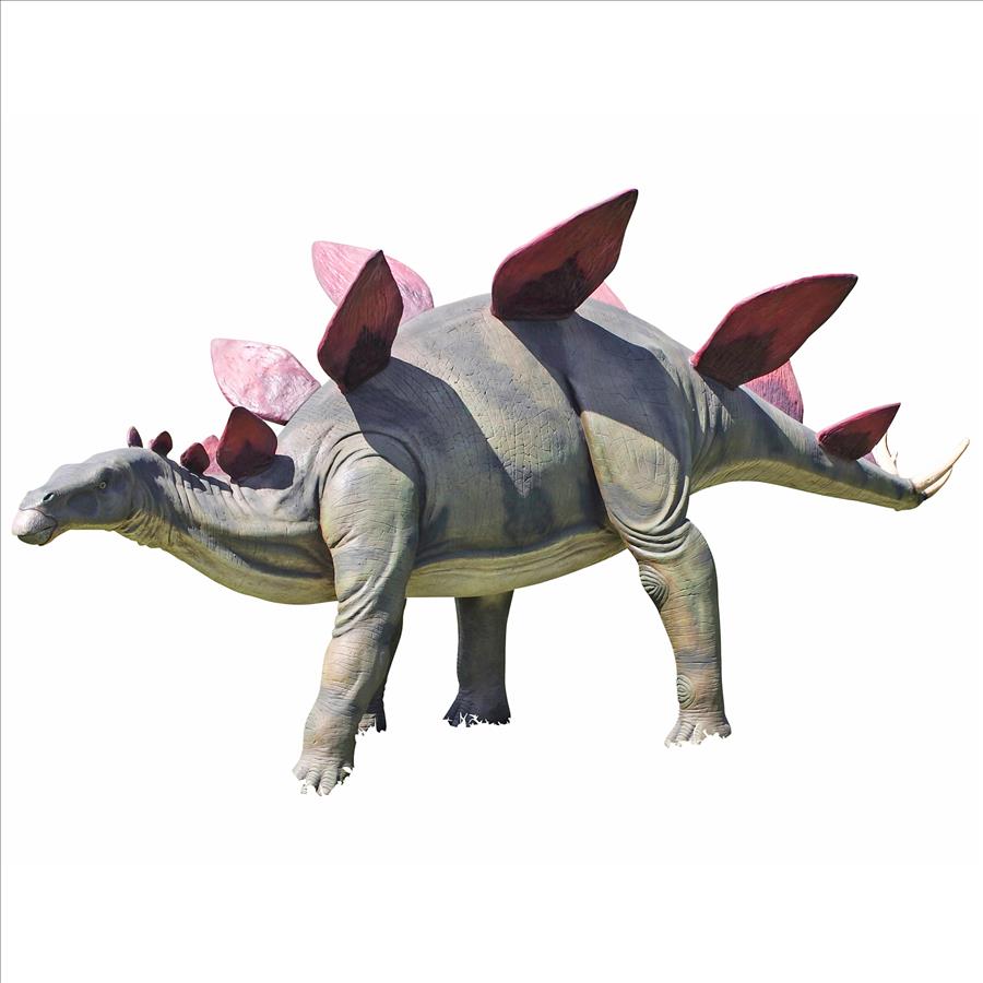 Jurassic-Sized Stegosaurus Dinosaur Statue