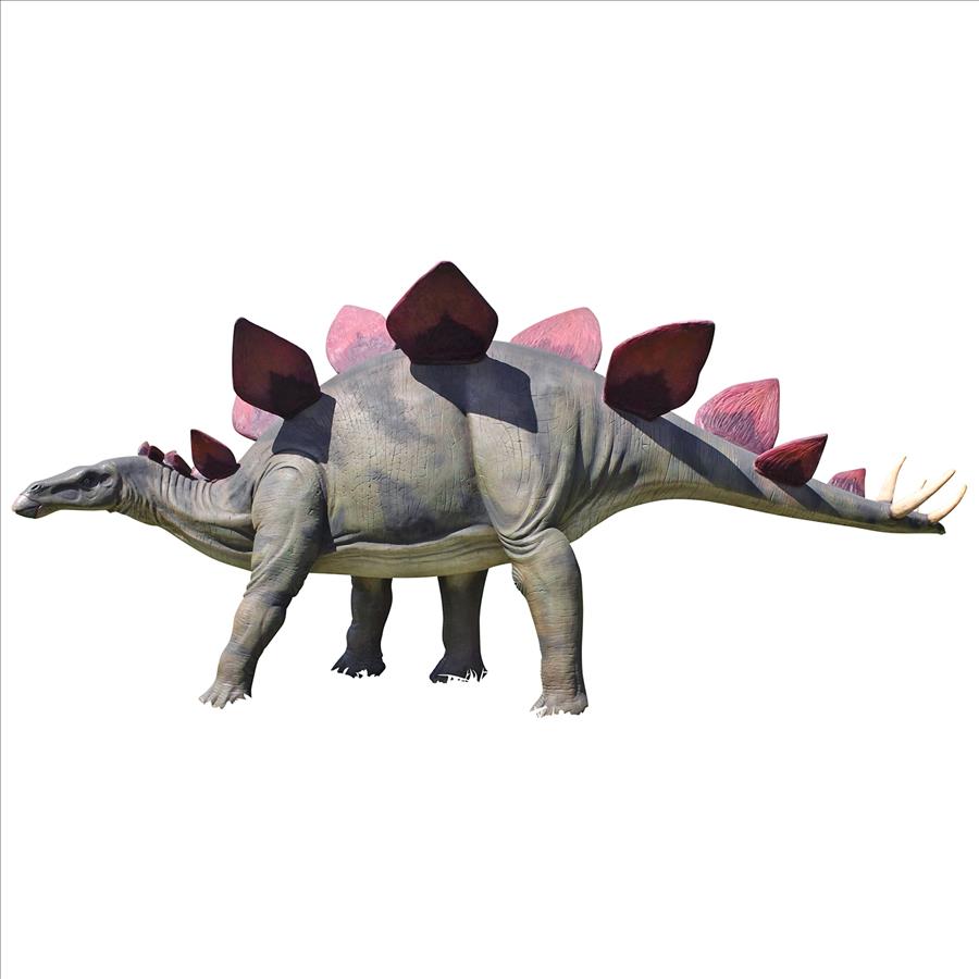 Jurassic-Sized Stegosaurus Dinosaur Statue