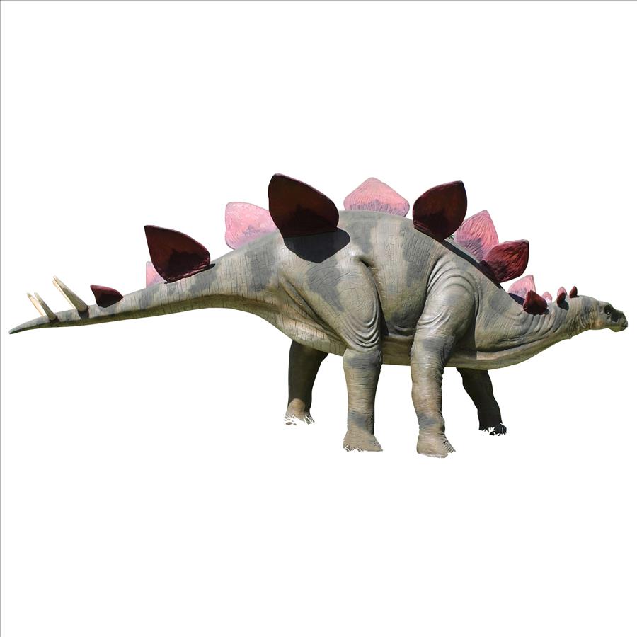 Jurassic-Sized Stegosaurus Dinosaur Statue