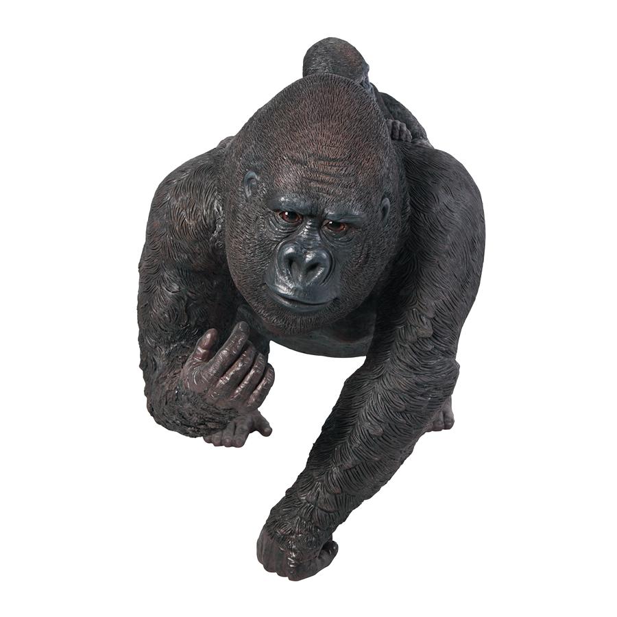 The Lowland Gorillas Mother & Child Great Ape Statue