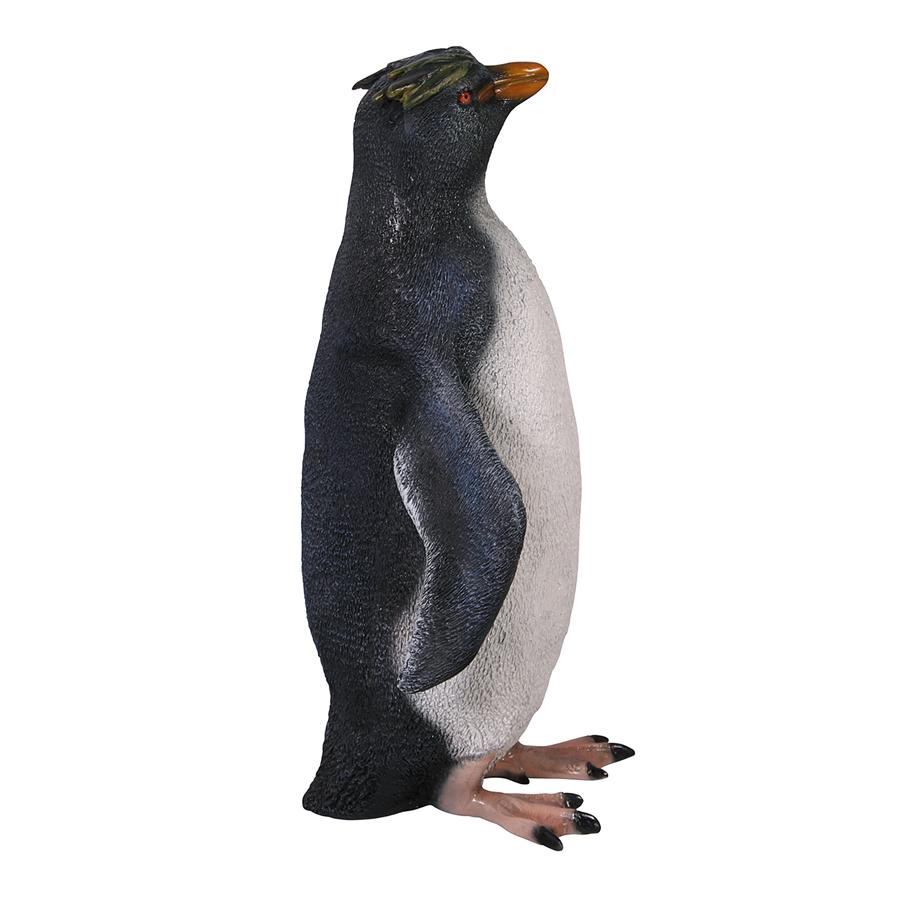 Rockhopper Penguin Garden Statue