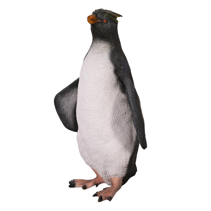 Rockhopper Penguin Garden Statue