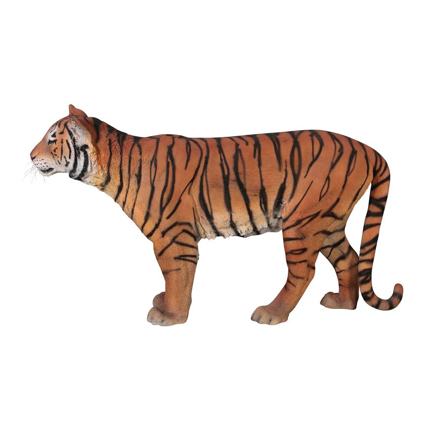 Powerful Pounce: Sumatran Tiger Statue