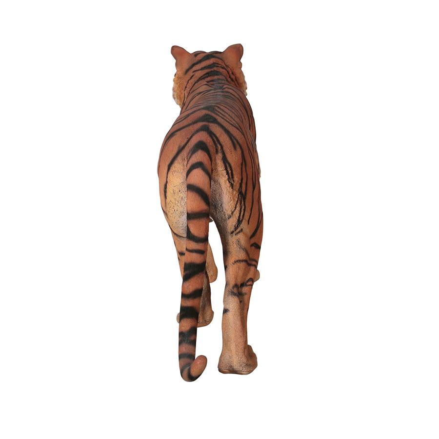 Powerful Pounce: Sumatran Tiger Statue