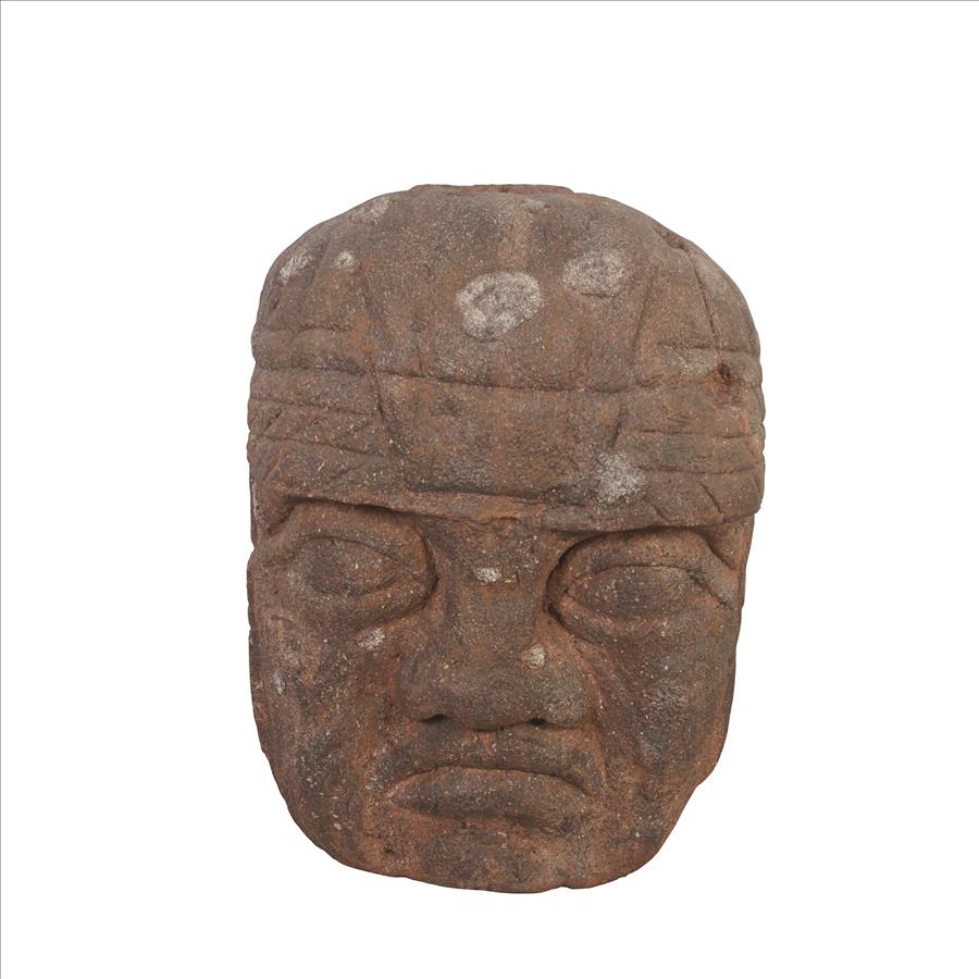 Grand Megalithic Olmec Head Statue