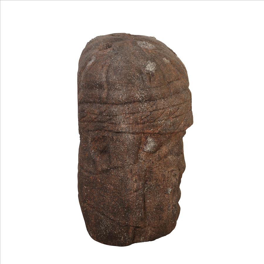 Grand Megalithic Olmec Head Statue