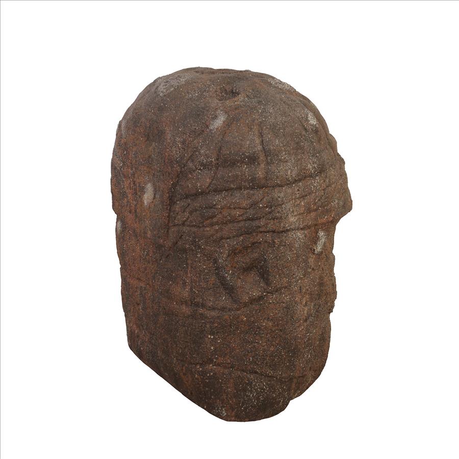 Grand Megalithic Olmec Head Statue