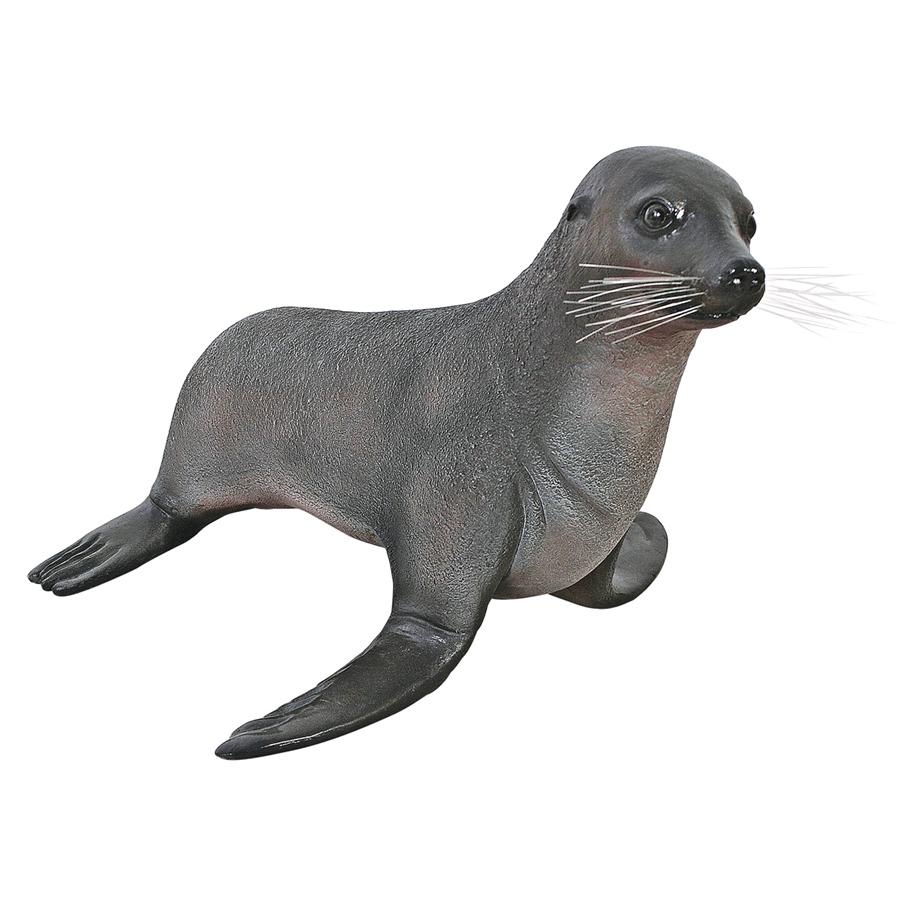 Baby Fur Seal Garden Statue