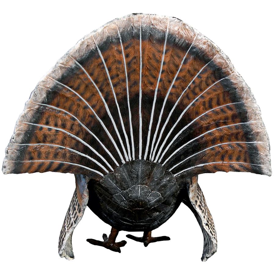 Wild Tom Turkey Grand Scale Animal Statue