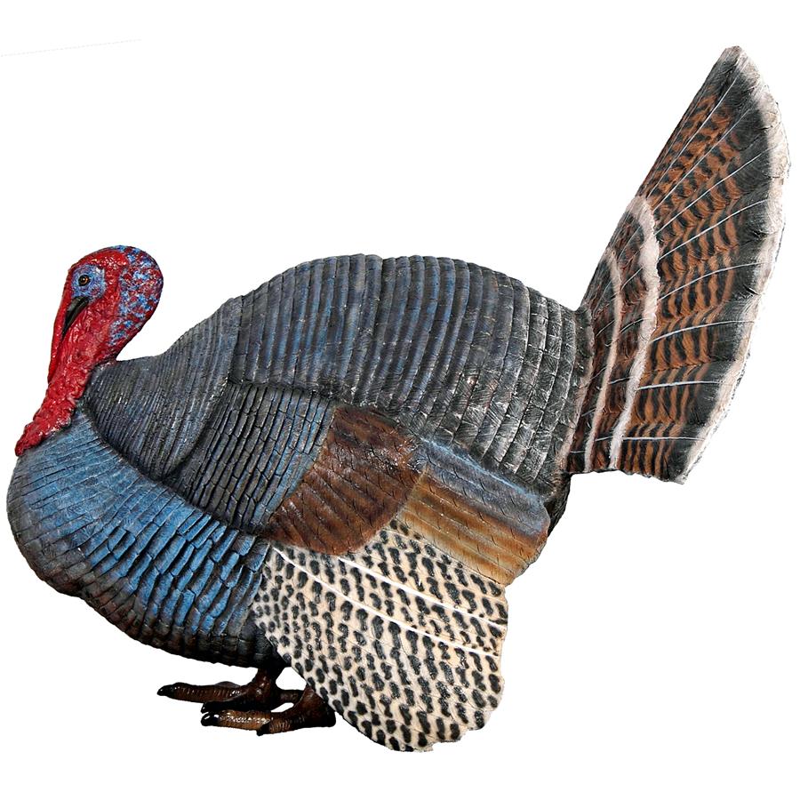 Wild Tom Turkey Grand Scale Animal Statue