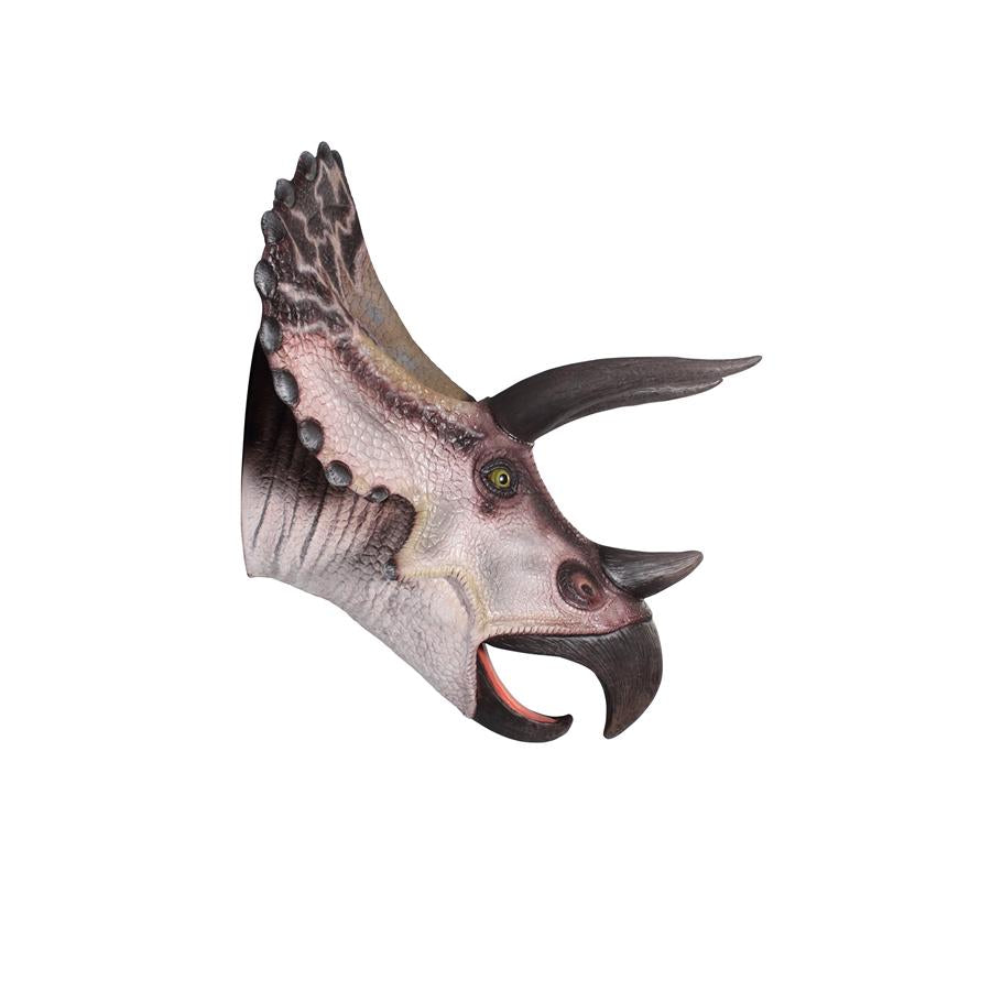 Giant Triceratops Dinosaur Wall Trophy