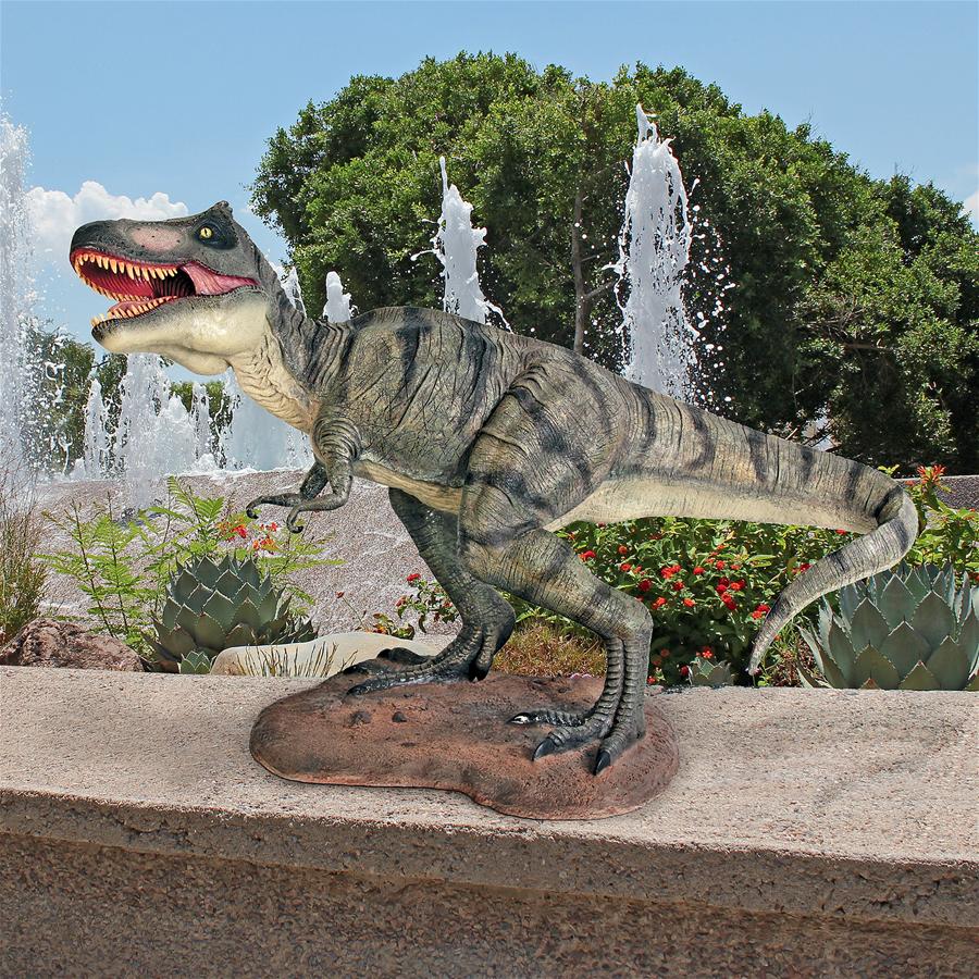 Tyrannosaurus Rex Scaled Dinosaur Statue