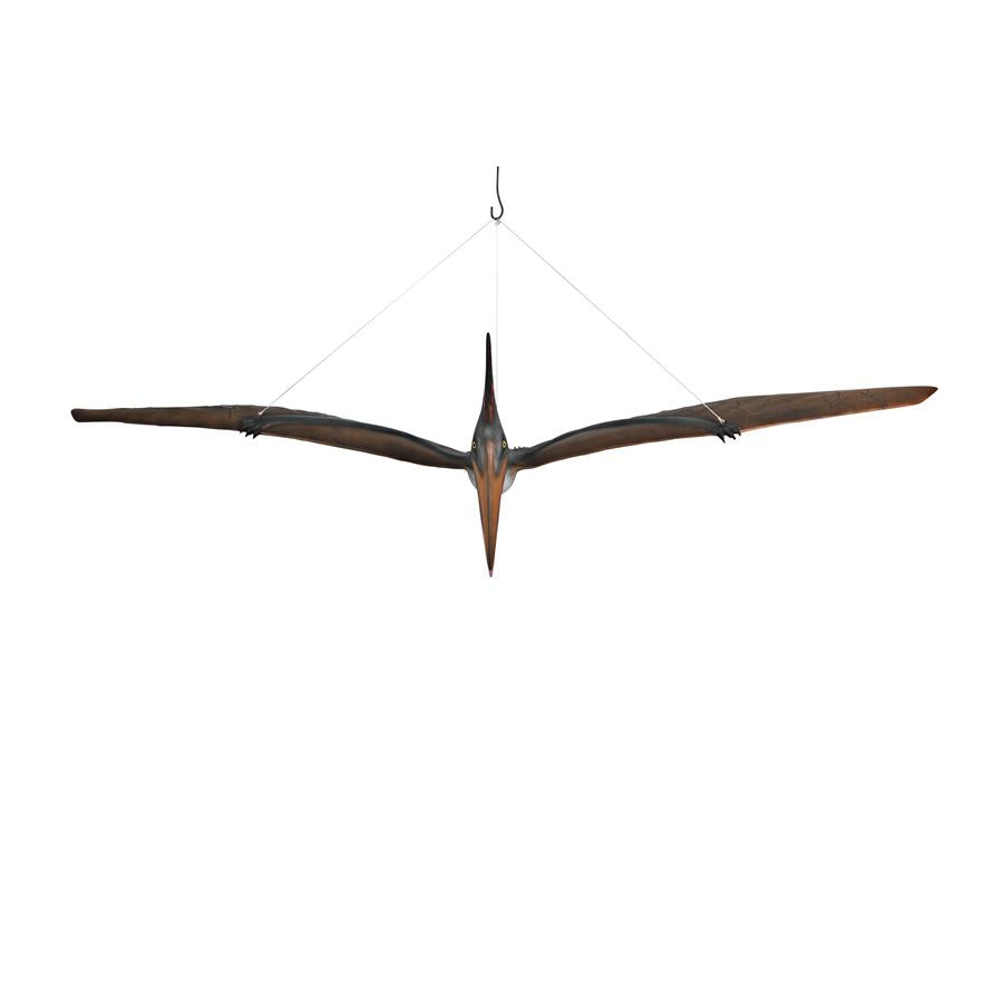 Pteranodon Scaled Dinosaur Hanging Statue