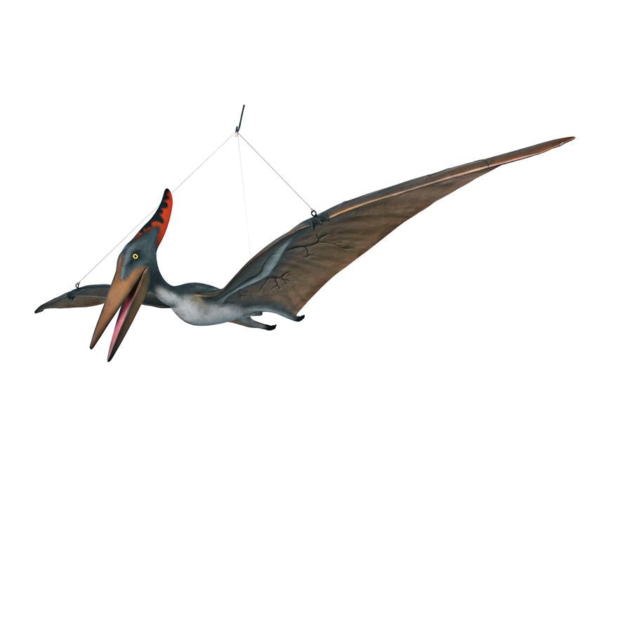 Pteranodon Scaled Dinosaur Hanging Statue