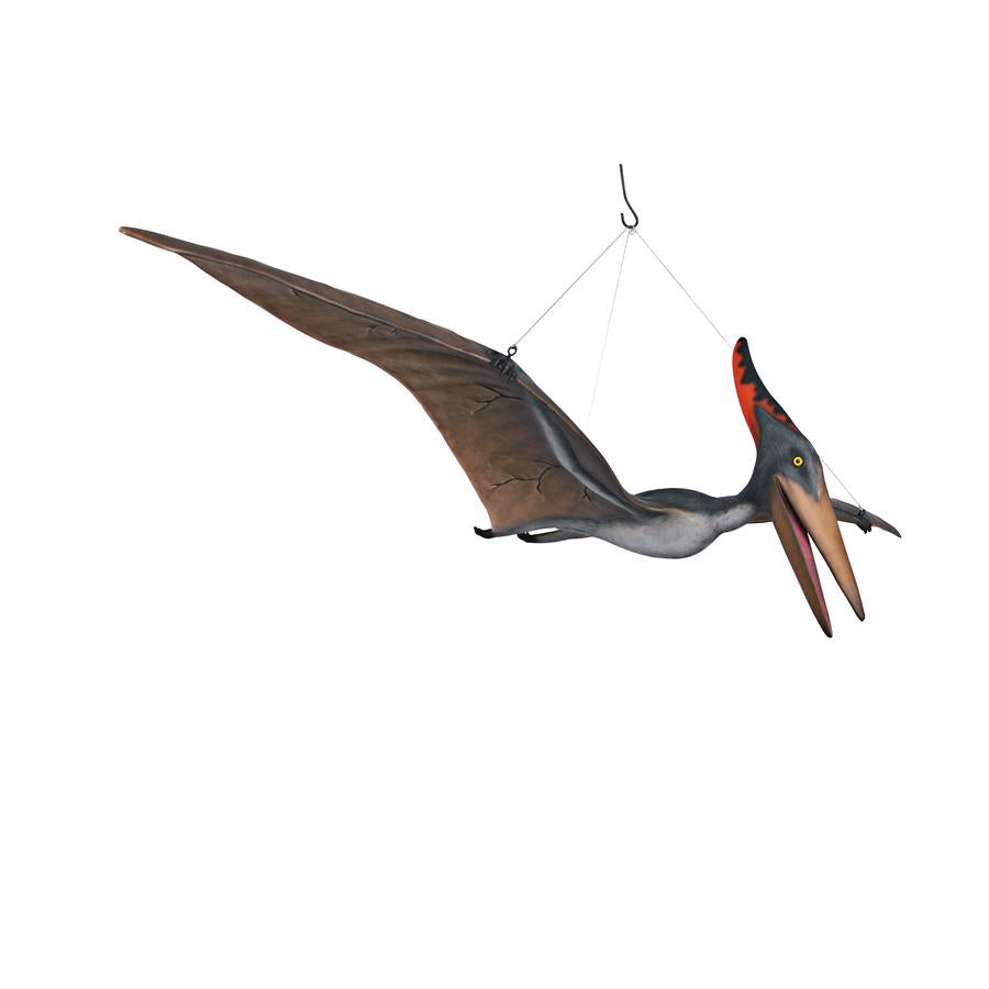 Pteranodon Scaled Dinosaur Hanging Statue