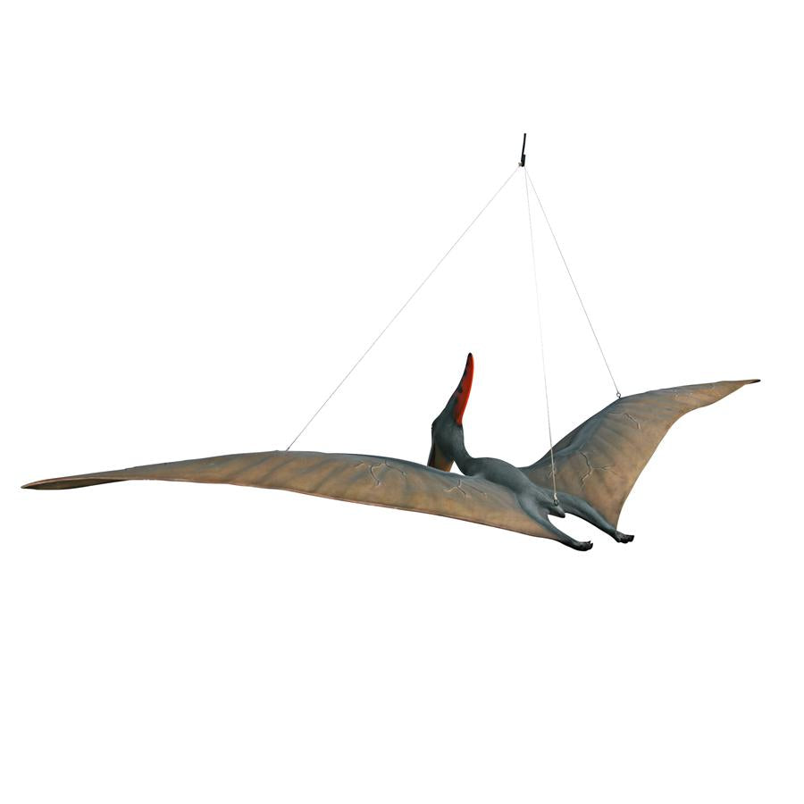 Pteranodon Scaled Dinosaur Hanging Statue