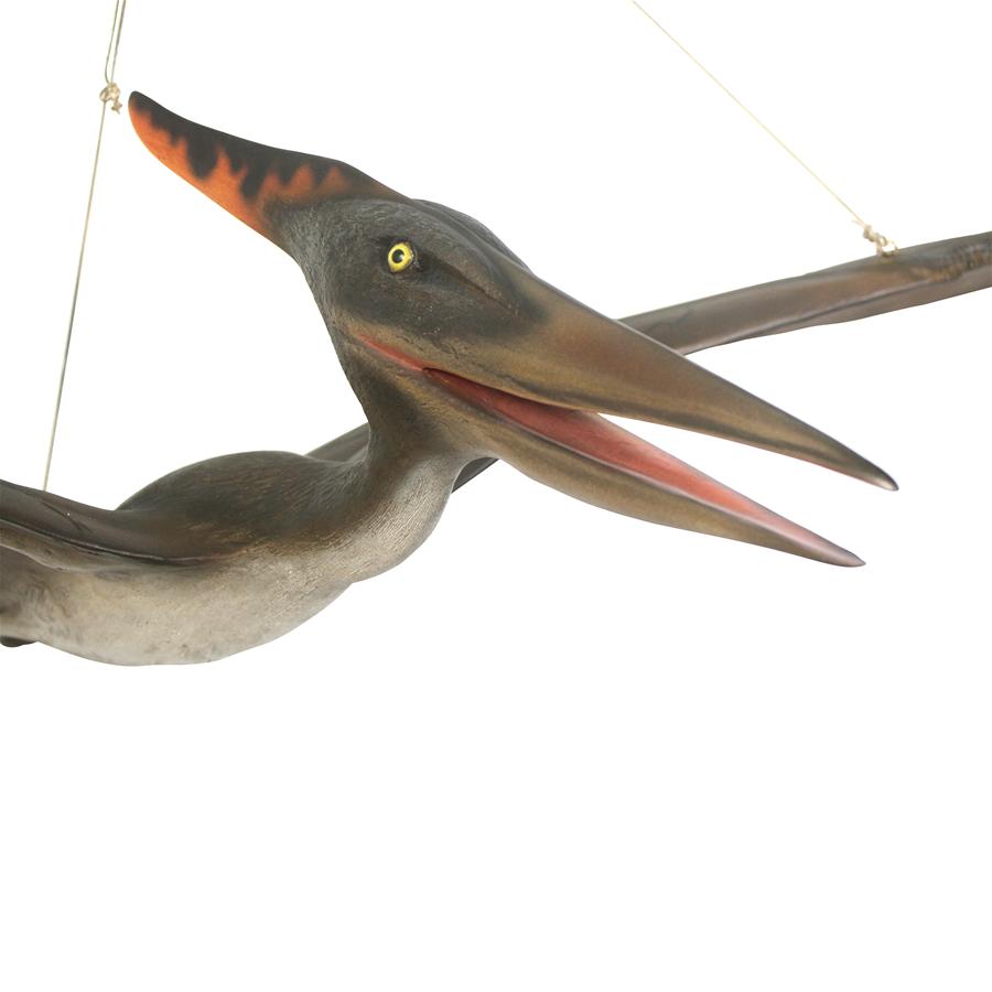 Pteranodon Scaled Dinosaur Hanging Statue