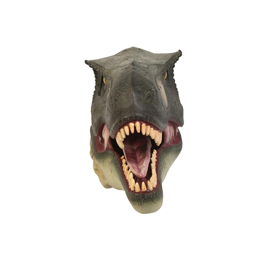 Scaled Tyrannosaurus Rex Dinosaur Wall Trophy