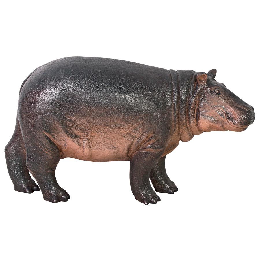 Bobo the Baby Hippo Garden Statue