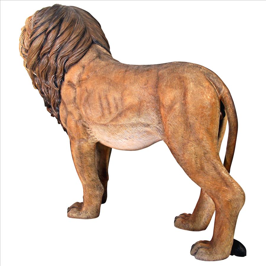 Life-Size "King of the Lions" Statue