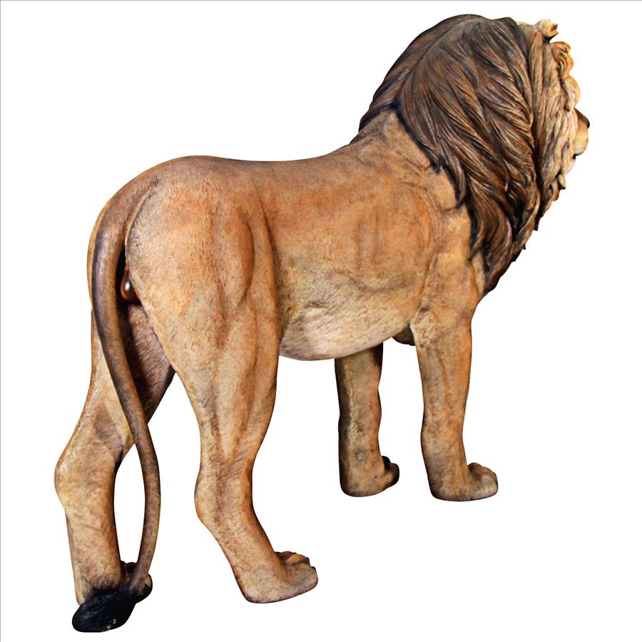 Life-Size "King of the Lions" Statue