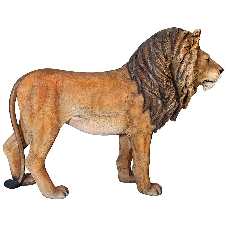 Life-Size "King of the Lions" Statue